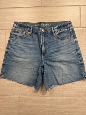 American Eagle Outfitters Light Blue Denim Cutoff Shorts